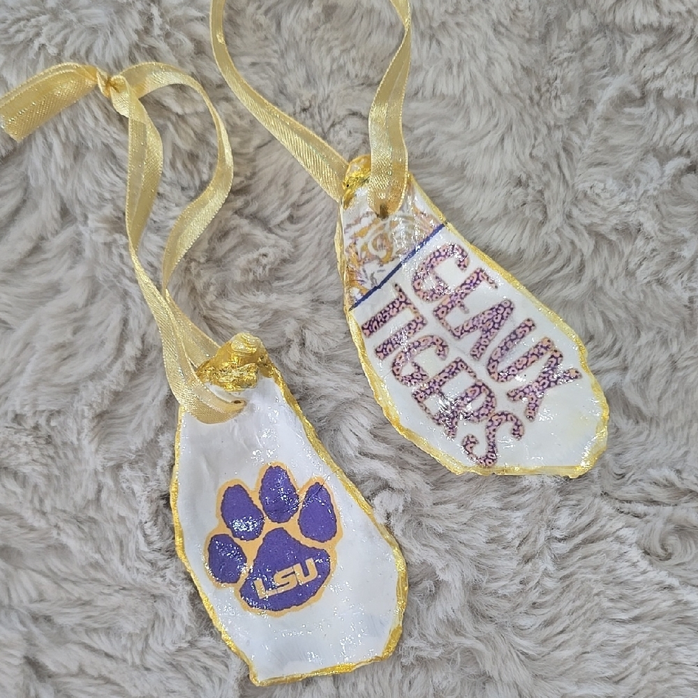 LSU Oyster Ornaments